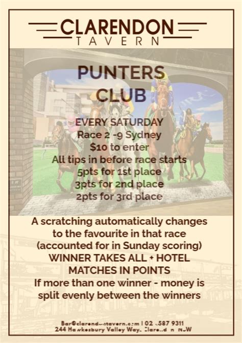 puntersclubhero|punters club ideas.